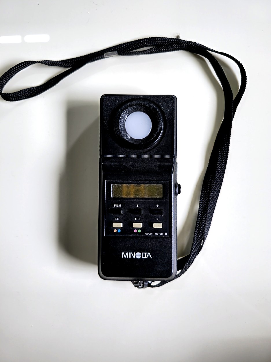 MINOLTA Color Meter II 색온도 측정기